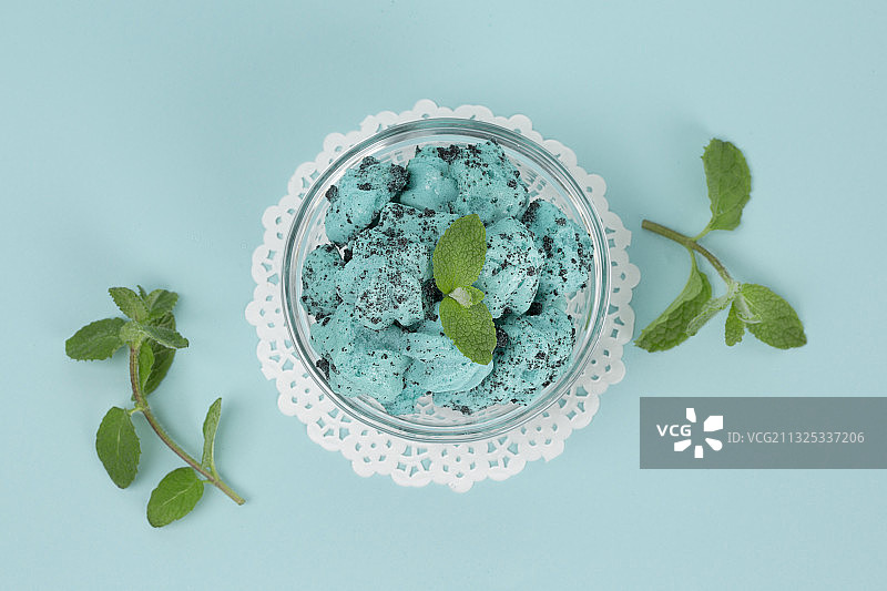 薄荷巧克力系列图片素材