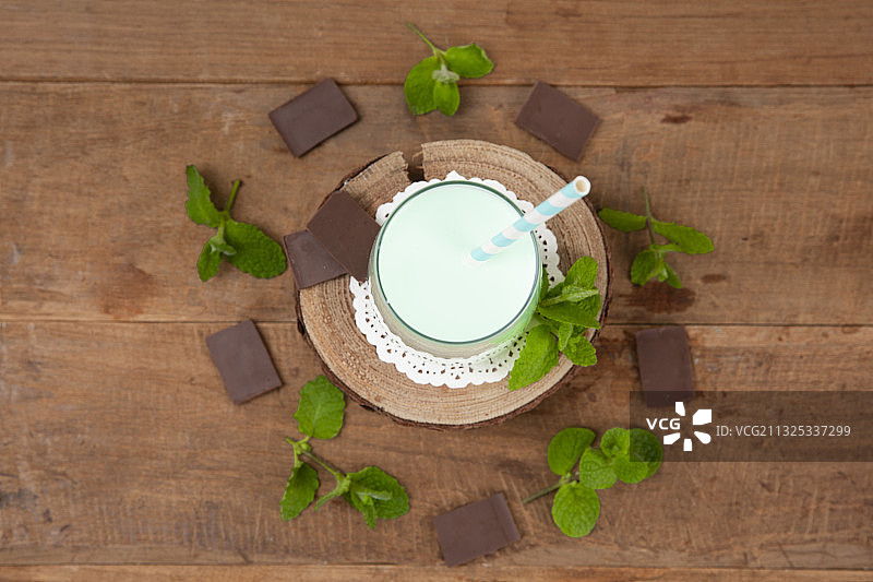 薄荷巧克力系列图片素材