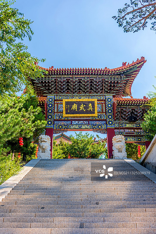 中国山西大同北岳恒山真武庙图片素材