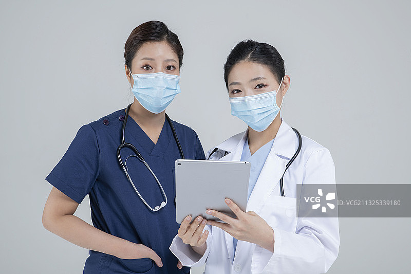 新冠病毒医务人员概念图片素材