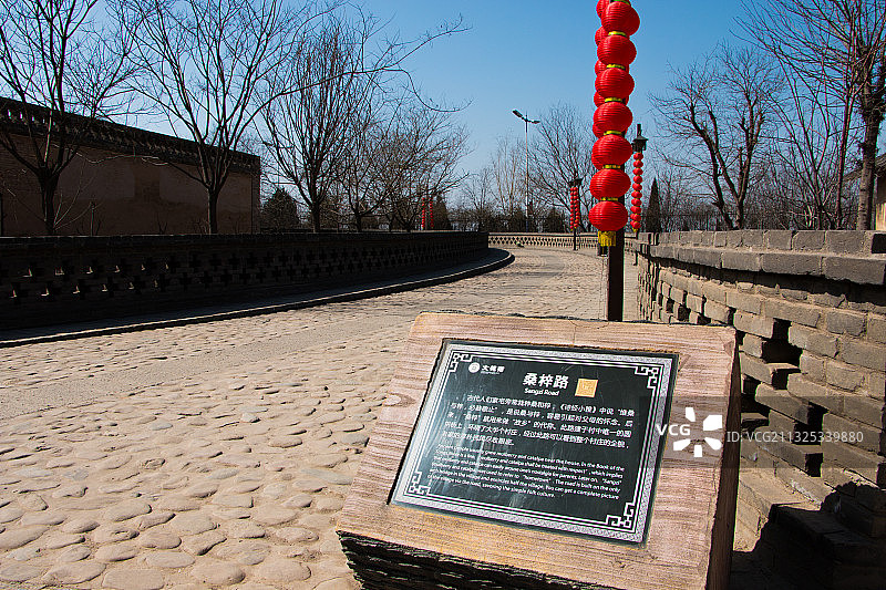 山西洪洞县大槐树图片素材