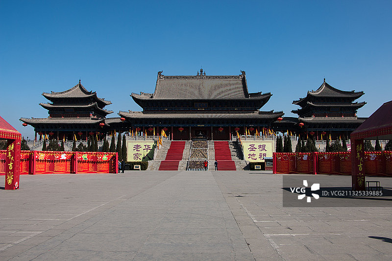 山西洪洞县大槐树图片素材