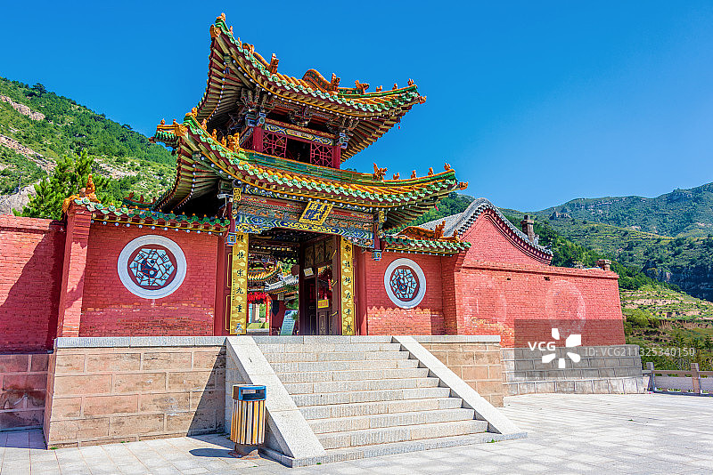 中国山西大同北岳恒山真武庙图片素材