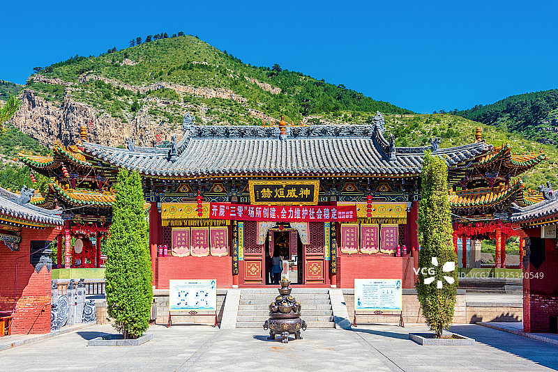 中国山西大同北岳恒山真武庙图片素材