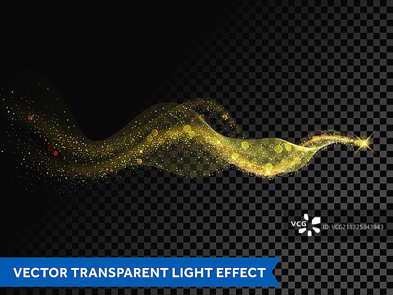 金色光线漩涡效果图片素材