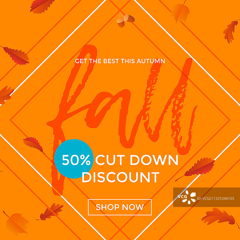 九月秋季促销海报图片素材