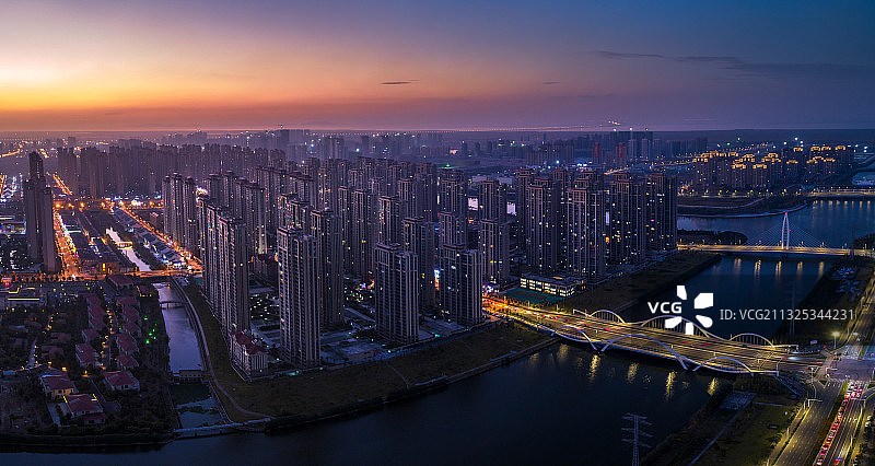 新兴之城杭州湾新城图片素材