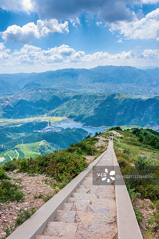 中国山西大同北岳恒山之巅图片素材