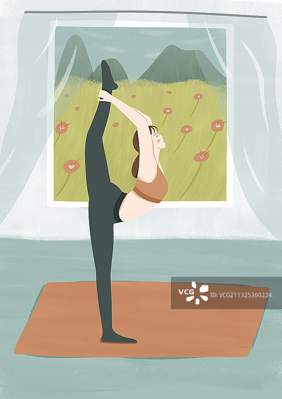 一个人也要好好享受生活图片素材