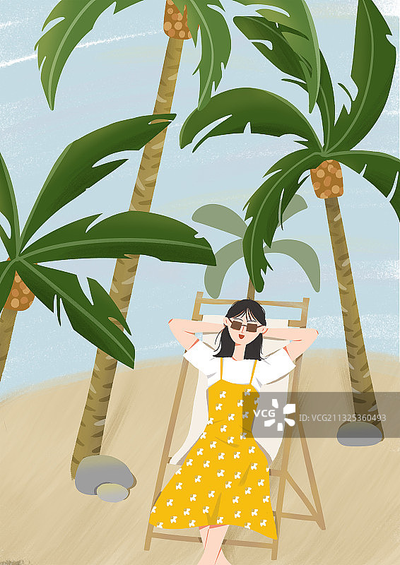 一个人也要好好享受生活图片素材