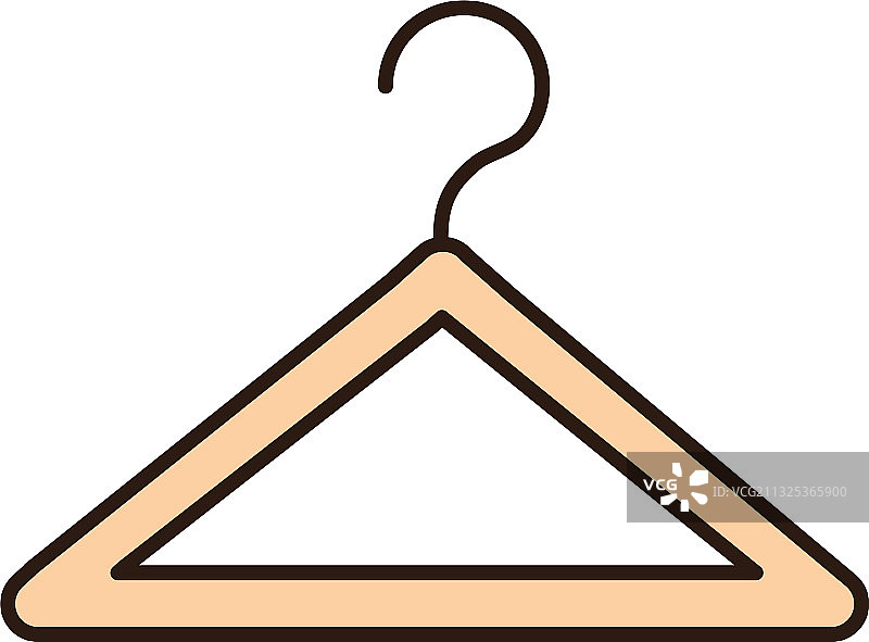 衣架配饰服装系列填充图标图片素材