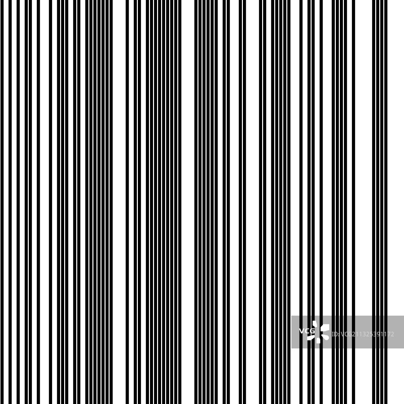 无缝模式与垂直黑色线图片素材