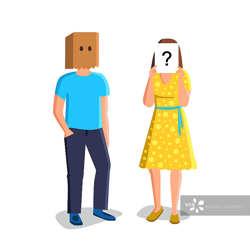 隐藏面孔的匿名人士图片素材