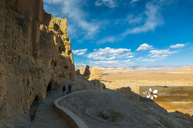 西藏自治区阿里札达县古格王国遗址图片素材