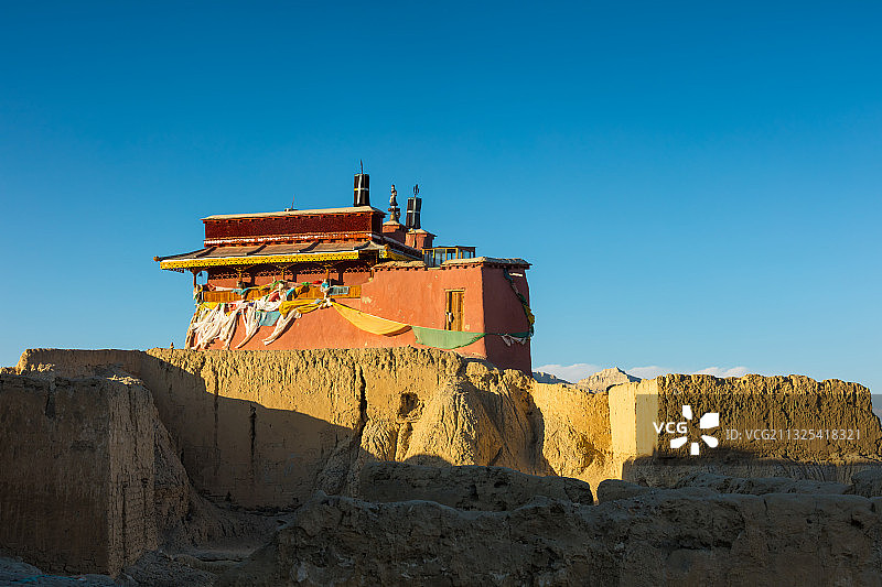 西藏自治区阿里札达县古格王国遗址图片素材