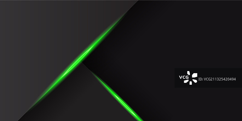 抽象金属绿黑边框布局设计图片素材