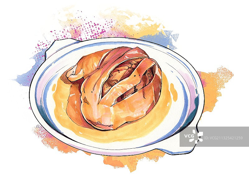 麒麟脱胎 福建长汀客家美食 传统美食图片素材