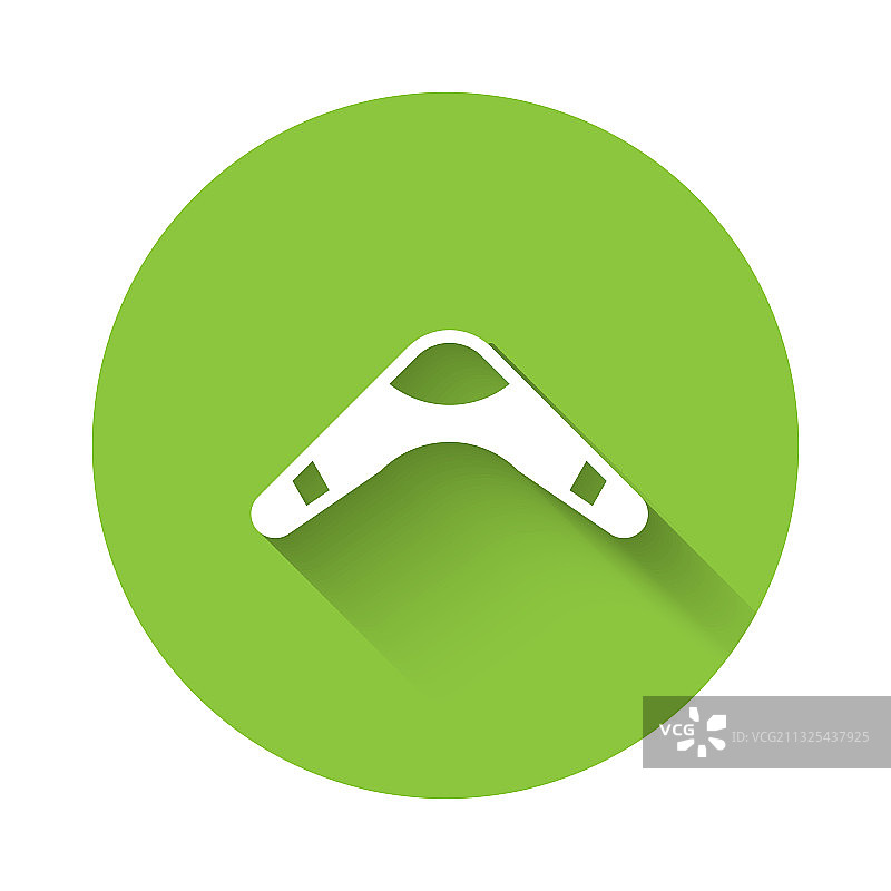 带长阴影的回旋镖图标图片素材