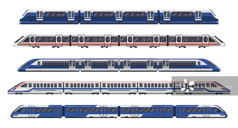 火车、铁路货车和地铁运输图片素材