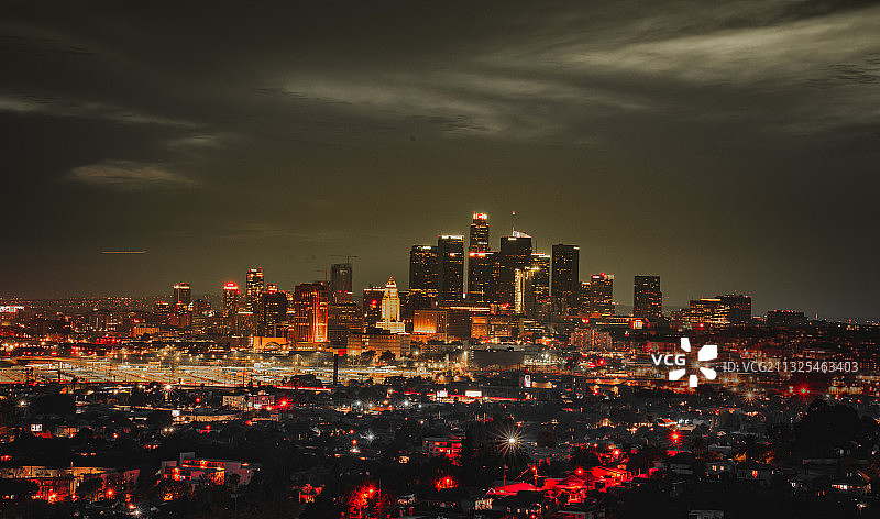 洛杉矶市中心图片素材