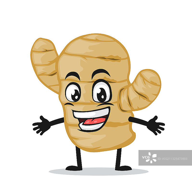 姜黄色吉祥物或角色图片素材