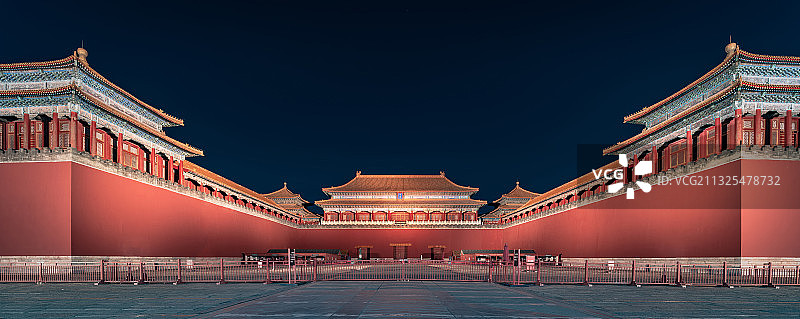 夜午门图片素材