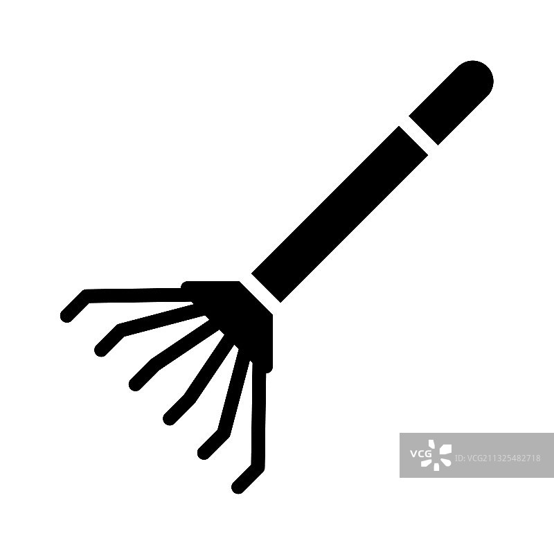 感恩节耙子图标图片素材