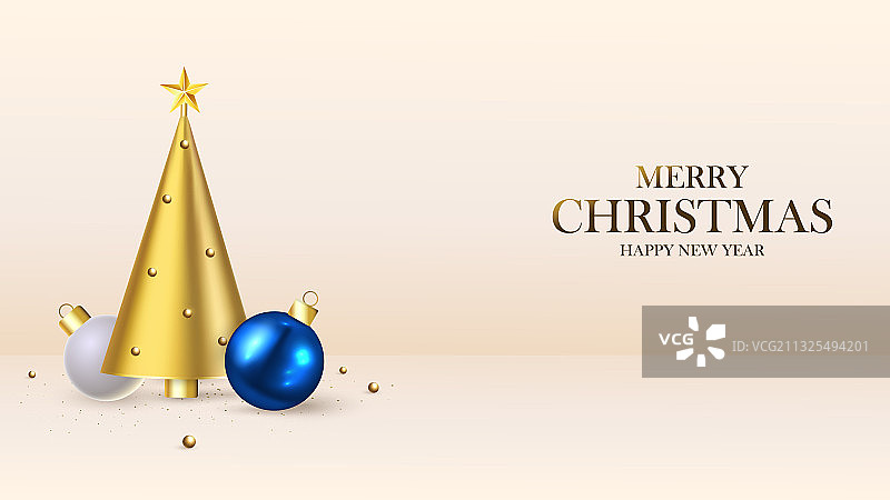 新年快乐圣诞背景设计冷杉图片素材