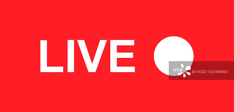 直播图标，现代气泡按钮设计图片素材