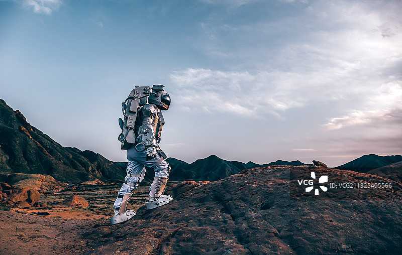 甘肃金昌火星基地图片素材