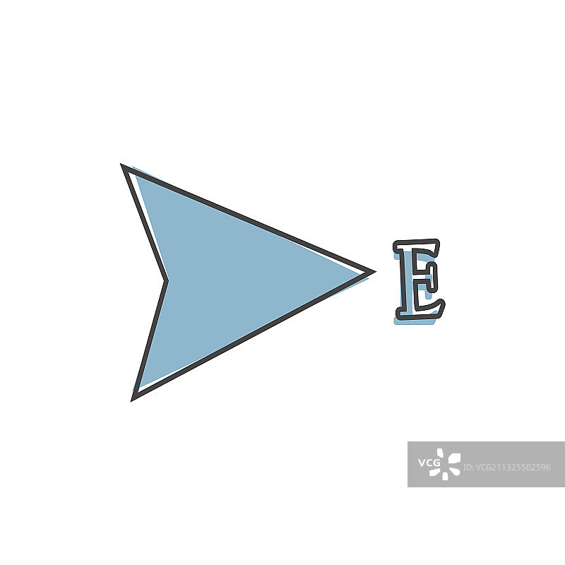 指南针图标图片素材