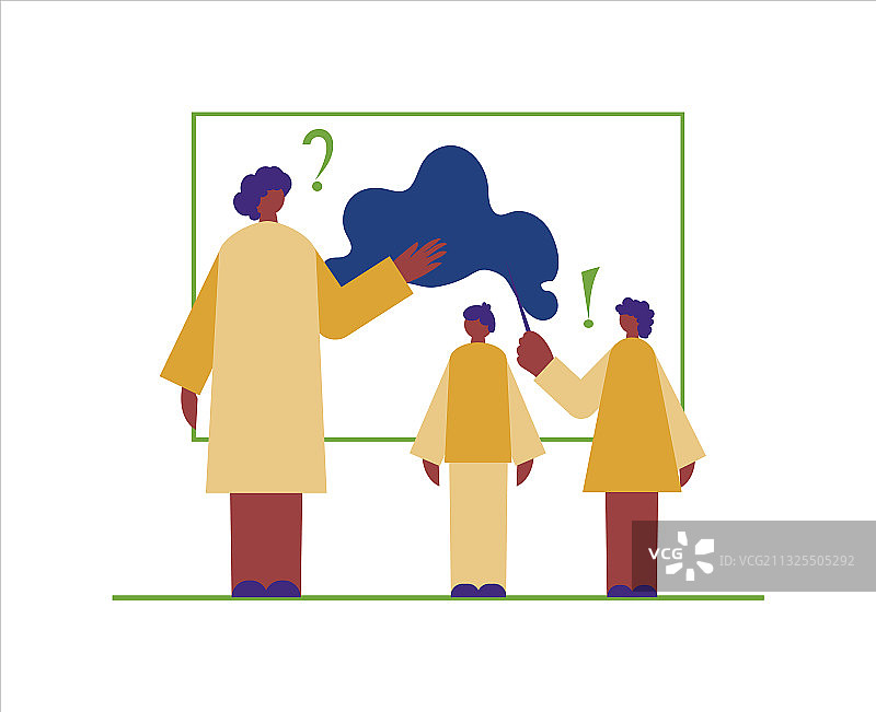 老师提问关于地图的地理问题图片素材