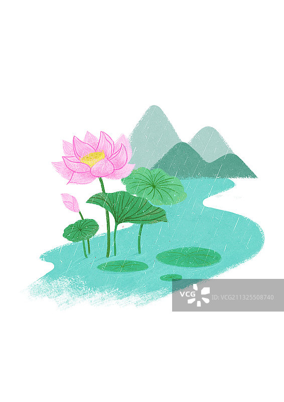 节气谷雨图片素材