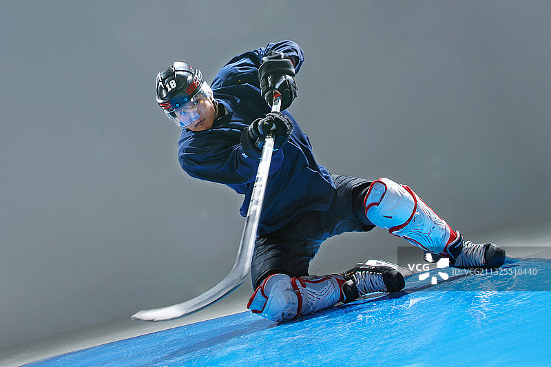 冰球运动员图片素材
