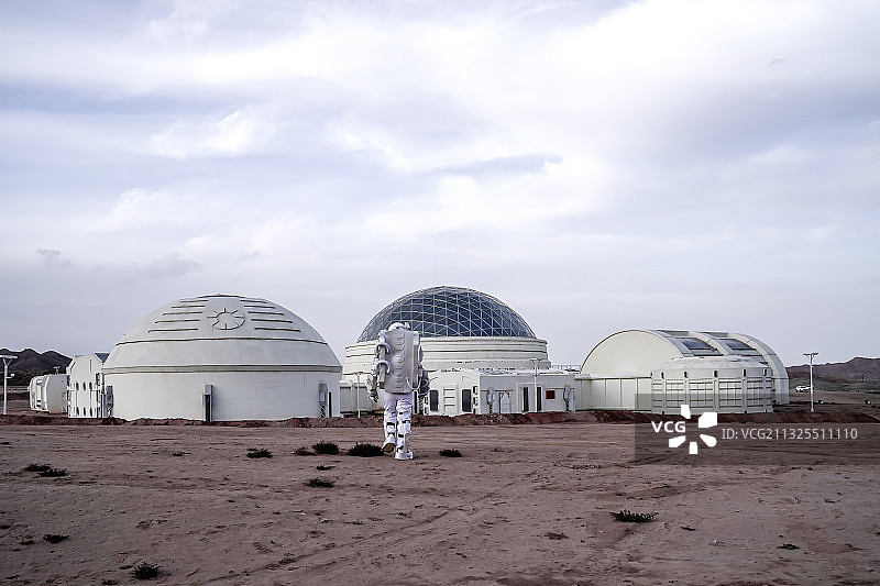 甘肃金昌火星基地图片素材