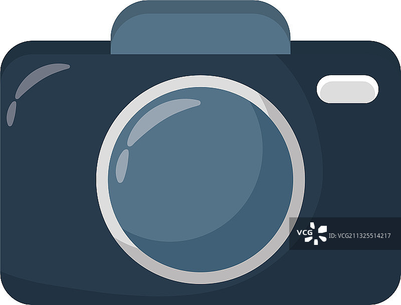 摄影设备扁平风格图标图片素材