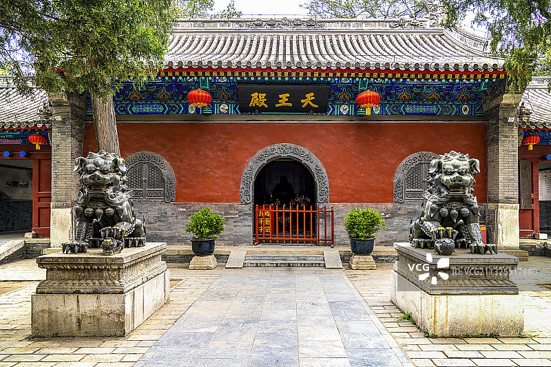 北京法源寺天王殿图片素材