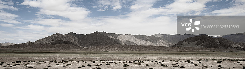 西北戈壁滩/公路风景/柴达木图片素材