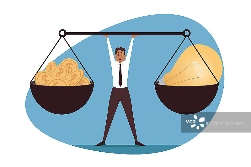 管理平衡领导力商业概念图片素材