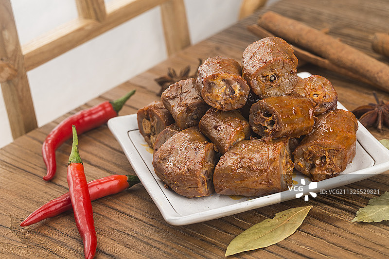 卤鸭脖子图片素材