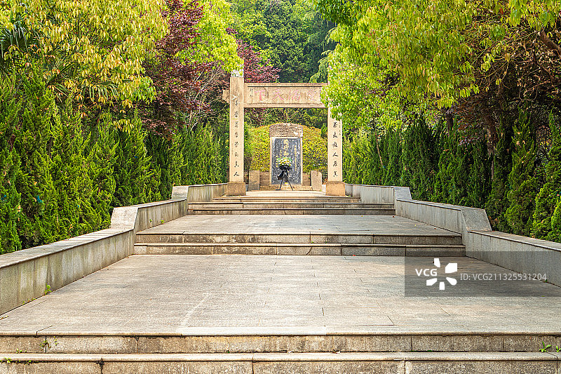 中国 南京 行知园（陶行知纪念馆）图片素材