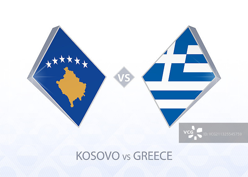 欧洲足球比赛：科索沃 vs 希腊图片素材