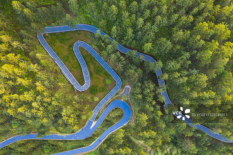 城市绿道 泰宁龙山步道图片素材