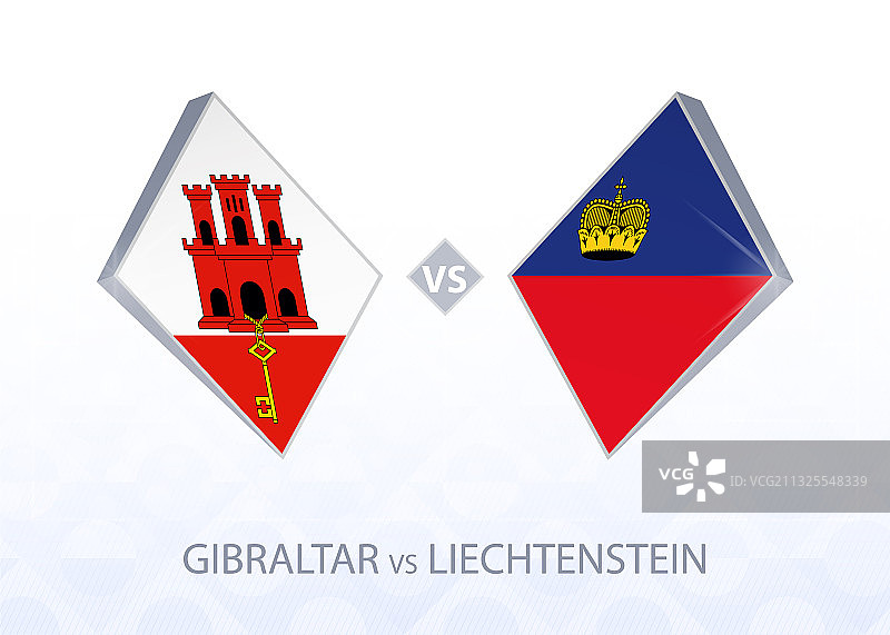 直布罗陀 vs ？足球比赛图片素材