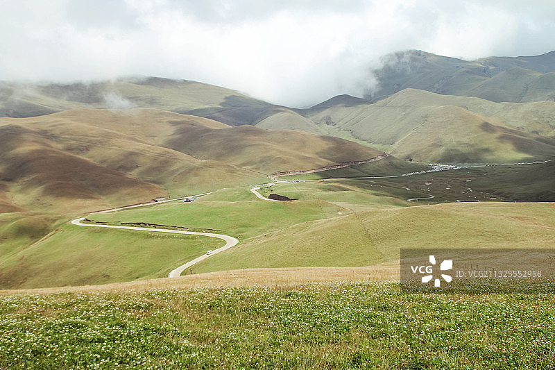 云南省曲靖市会泽县大海草山风景区图片素材