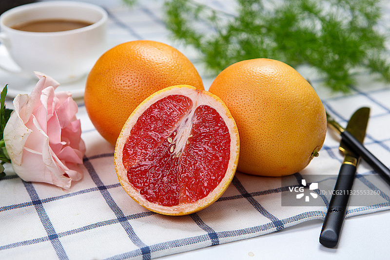 红心西柚图片素材