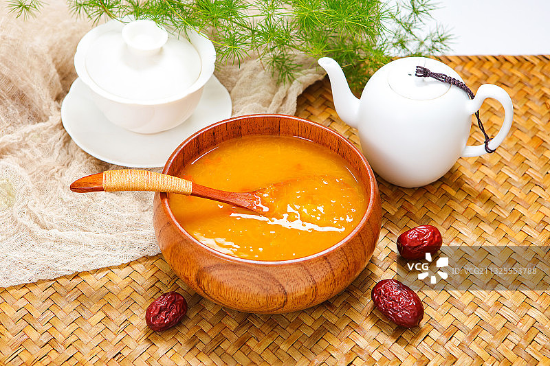 营养美味的南瓜粥图片素材