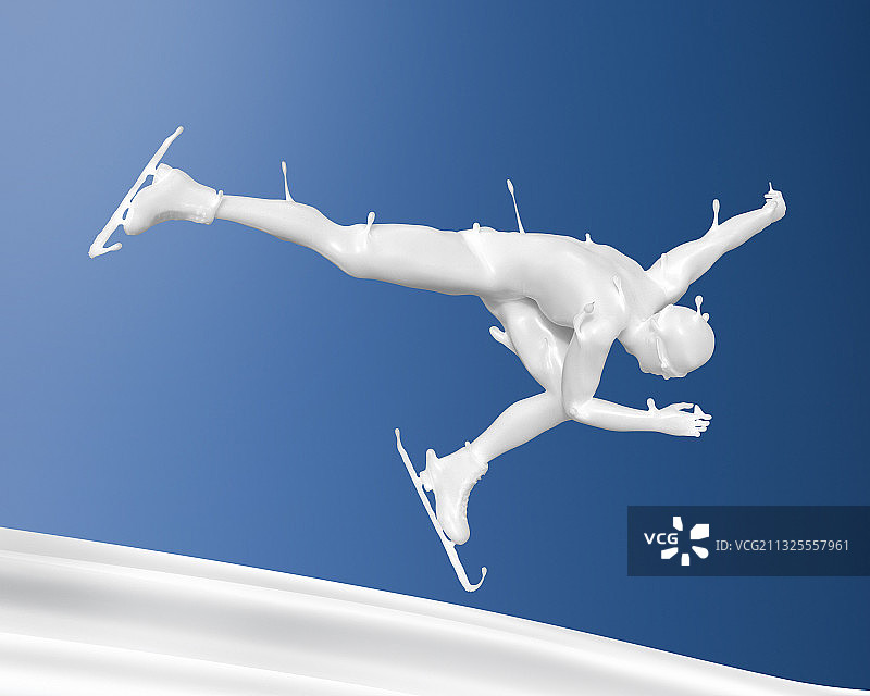 速度滑冰图片素材