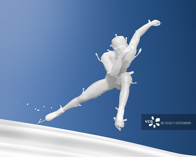 速度滑冰图片素材