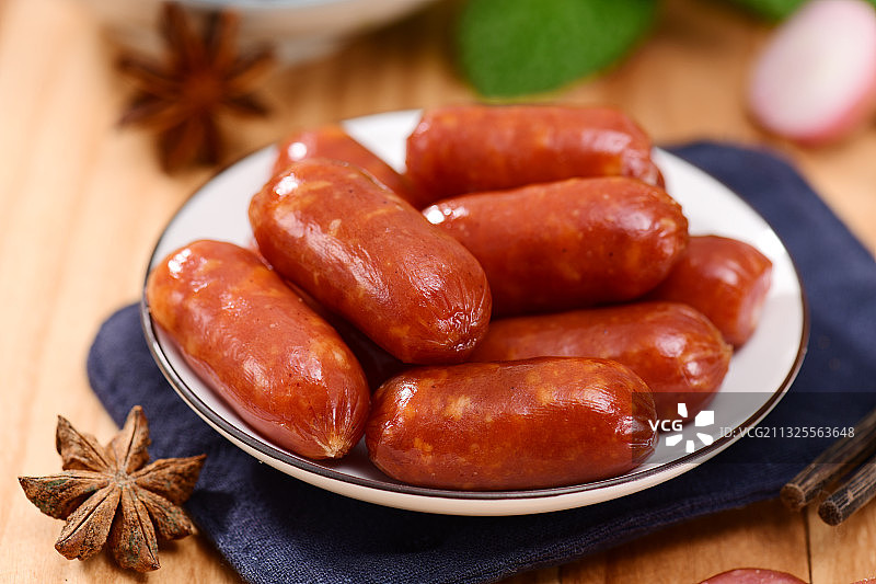 迷你烤肠图片素材